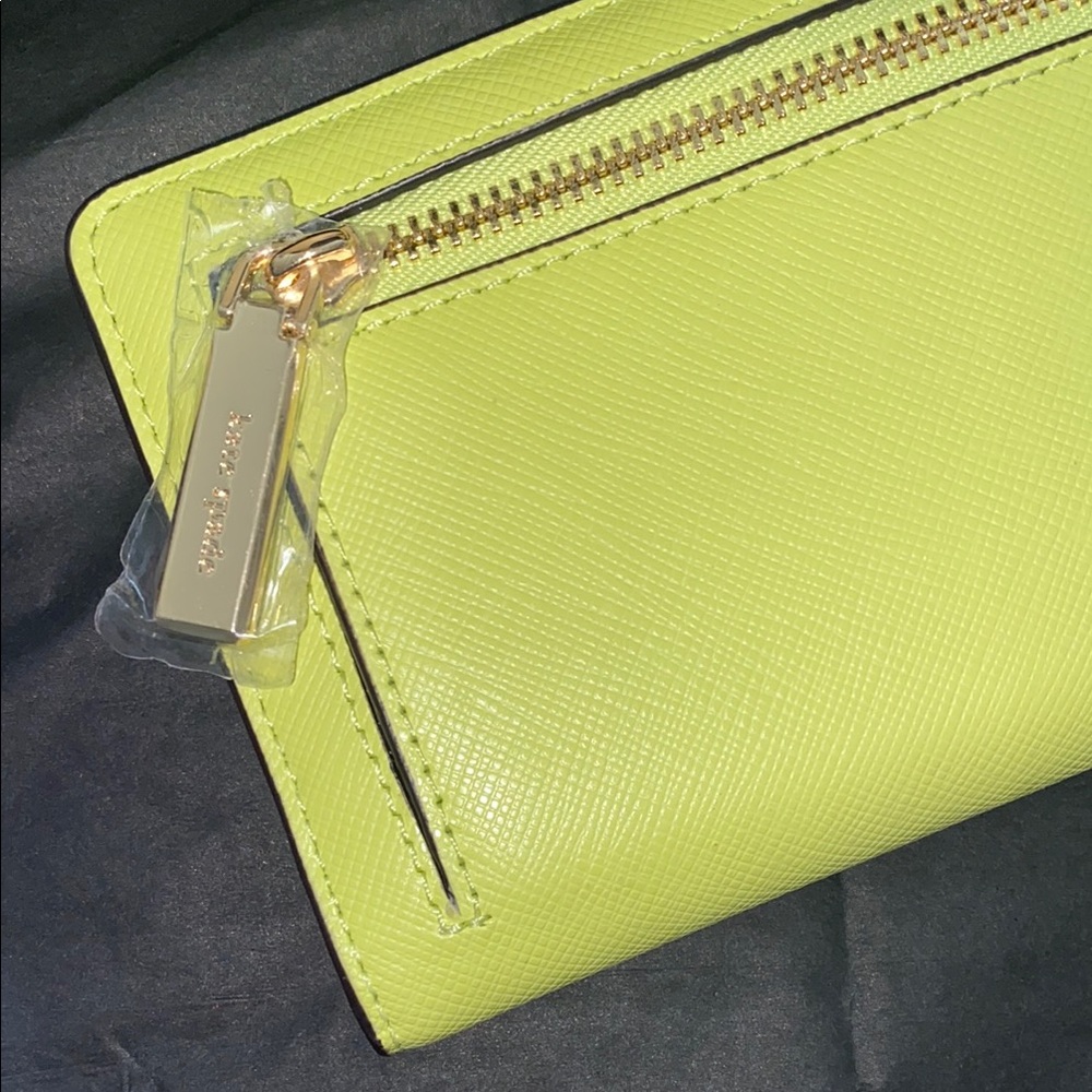 Kate Spade Lime Slush Wallet NWT - Picture 5 of 8